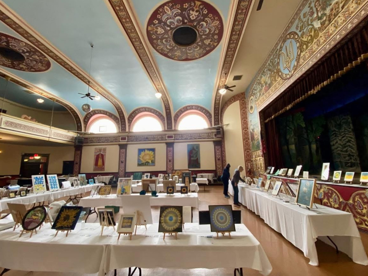 Dnipro Ukrainian Cultural Center, The Ballroom Hall event space located in Buffalo, NY.
