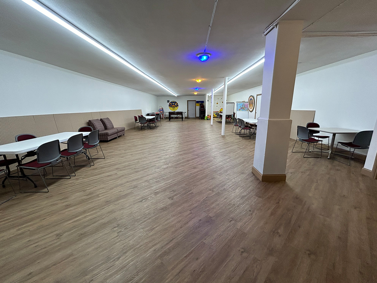 Dnipro Ukrainian Cultural Center, Party and activity room, Located in Buffalo, NY.